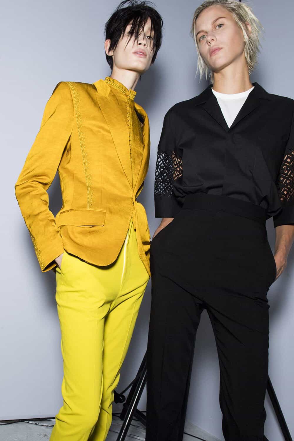 Haider Ackermann SS19 ベージュ ロングコート Haider Ackermann RTW Spring 2019 [ PHOTOS ]